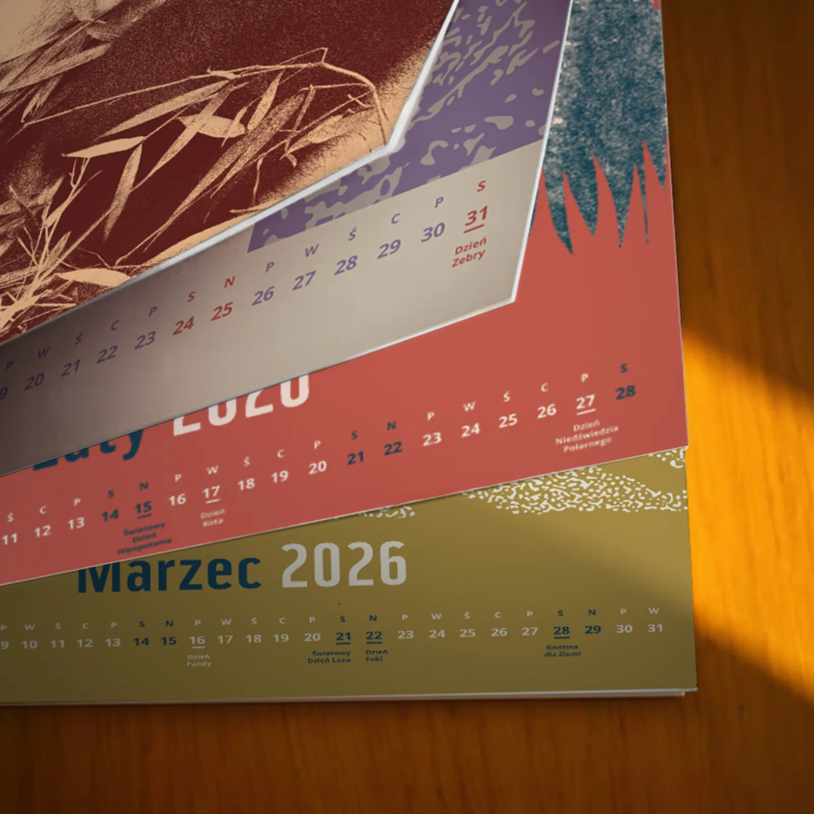 Kalendarz ścienny WWF na rok 2026