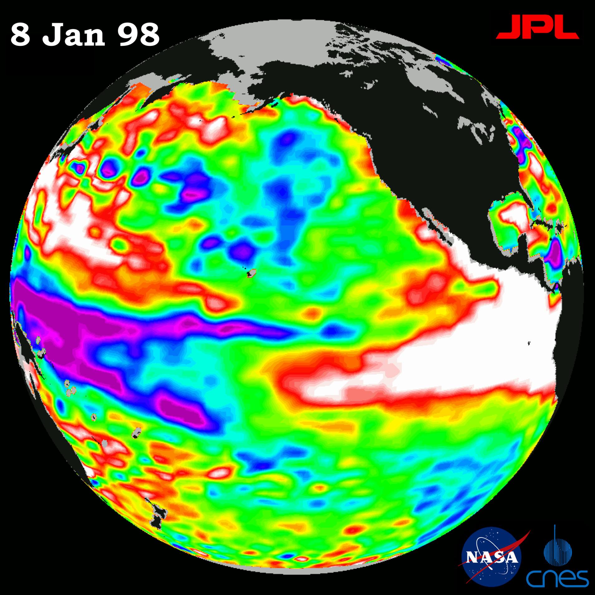 El Nino w styczniu 1998r