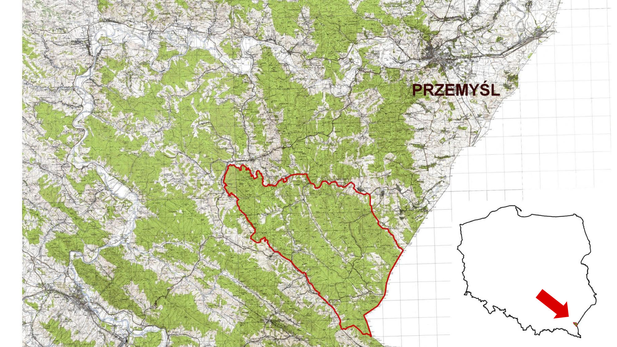 Lokalizacja i granice projektowanego Turnickiego Parku Narodowego