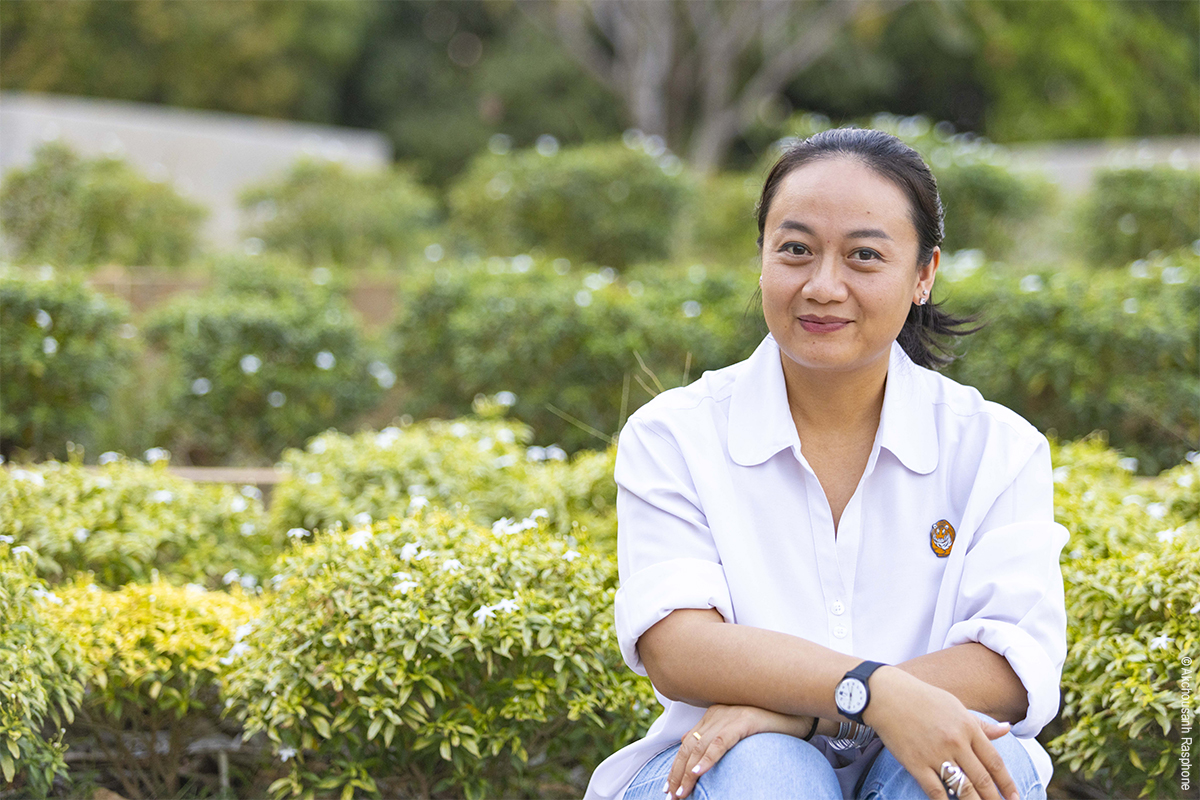 Dr Akchousanh Rasphone, dyrektorka ds. ochrony przyrody w WWF Laos