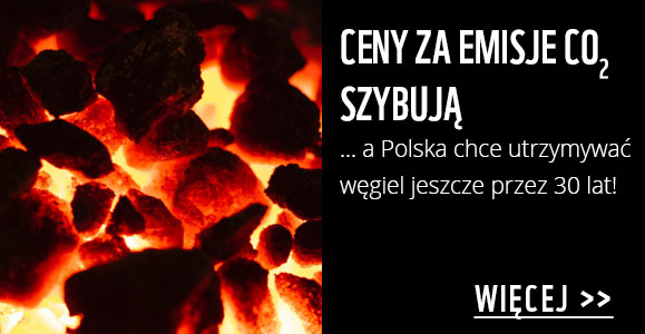 Ceny za emisje CO2 szybują