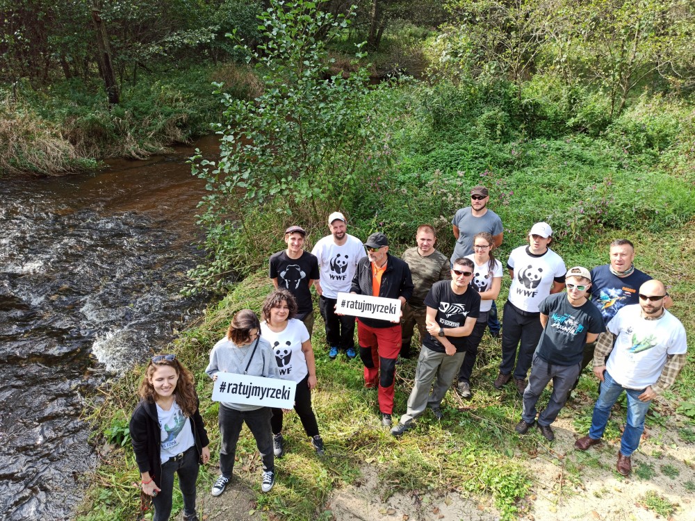 Strażnicy Rzek WWF w terenie