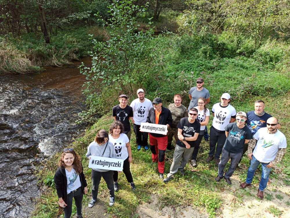 Strażnicy Rzek WWF w terenie