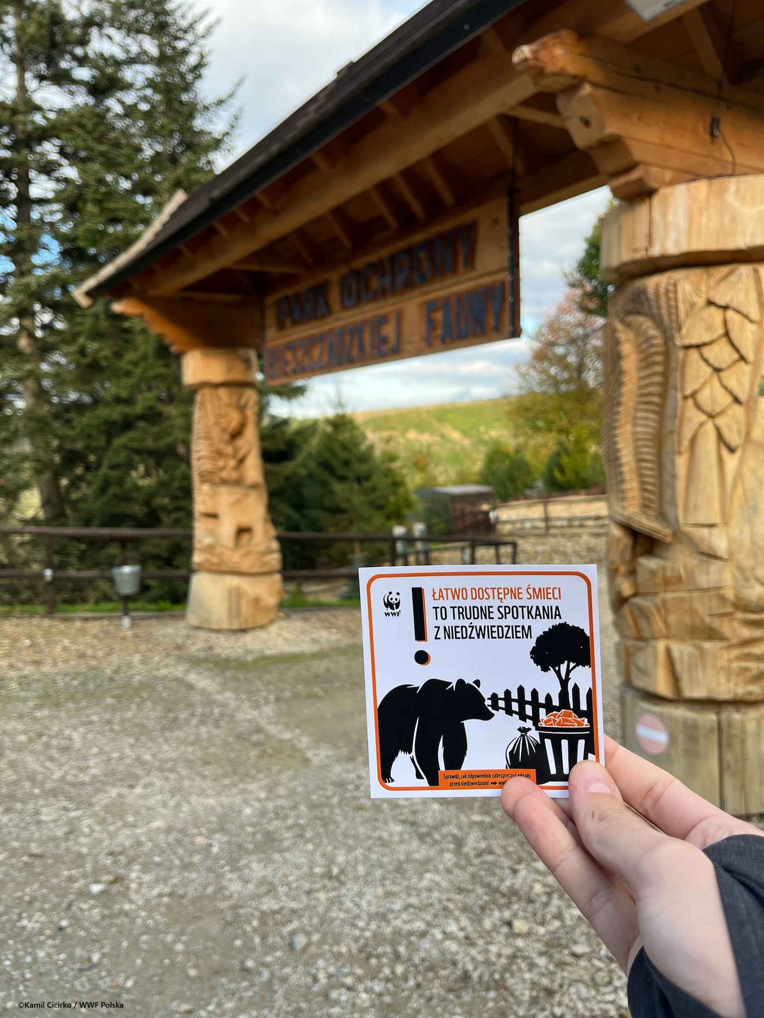 Naklejka informacyjna