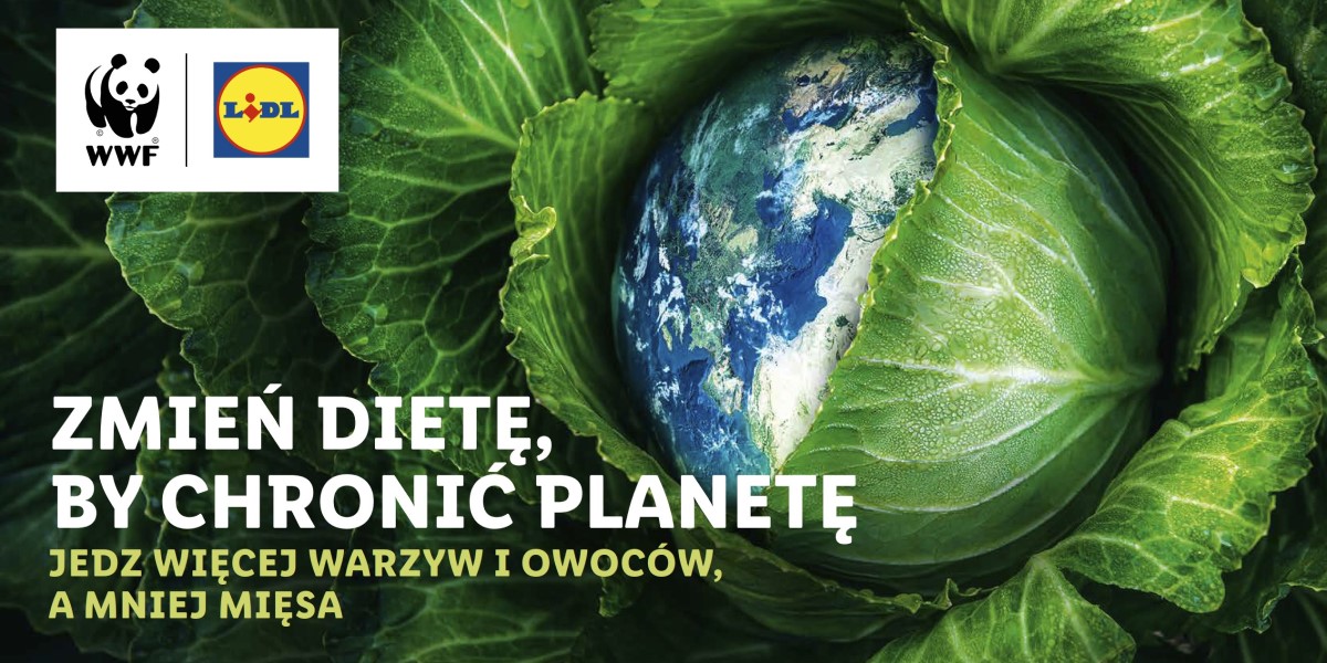 Dieta przyjazna planecie WWF i Lidl - kampani