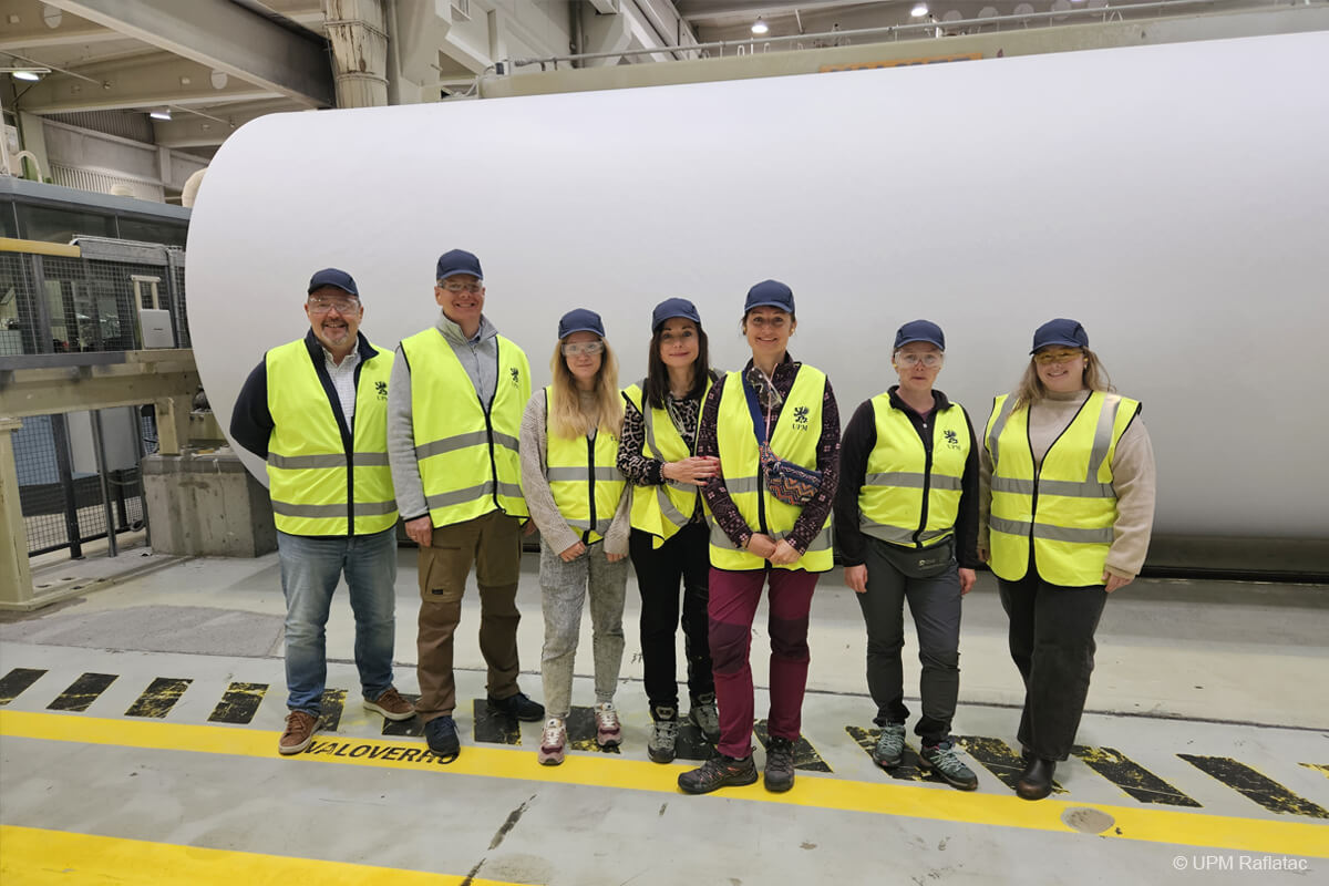 WWF Polska w fabryce UPM w Finlandii