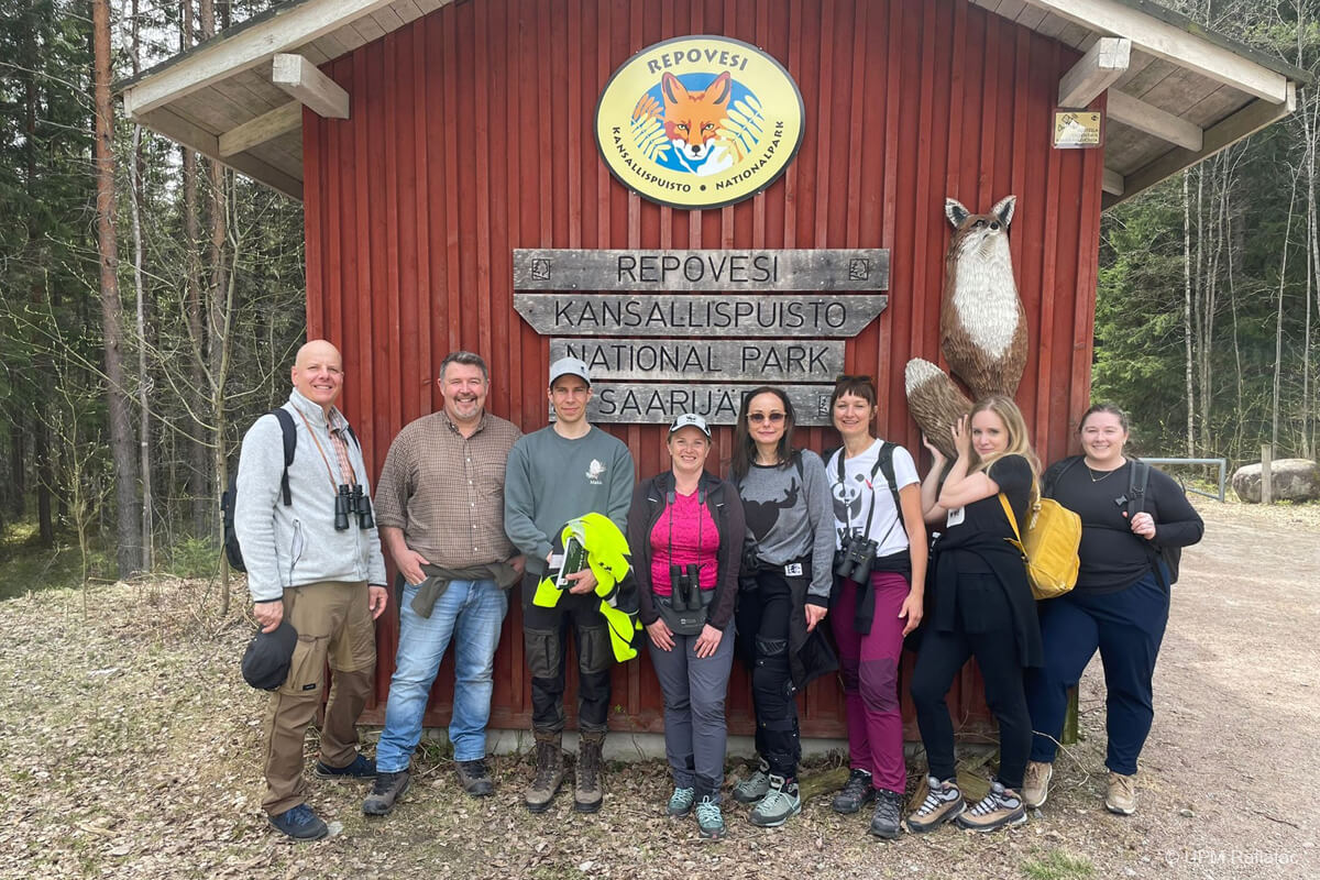wizyta wwf polska w fińskim parku narodowym Repovesi