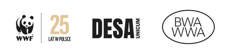 Wspólpraca WWF Polska z BWA Warszawa i DESA Unicum.